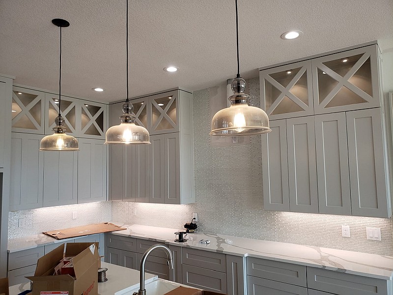 Under counter kitchen lighting and fixtures by CLP Electric